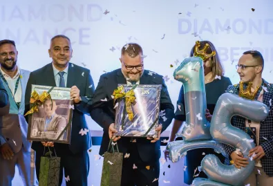 15 lat sukcesów Diamond Finance. Zdjęcie z jubileuszu