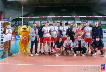 mecz piłki siatkowej